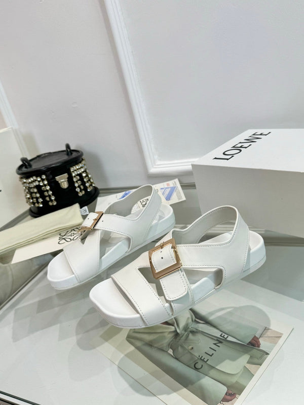 Loewe Ease Buckle Sheepskin Leather 246513