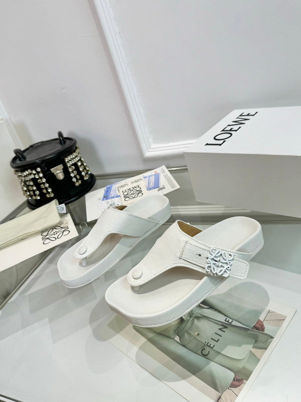 Loewe Ease Thong Muticolor Sheepskin