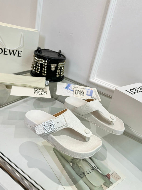 Loewe Ease Thong Muticolor Sheepskin