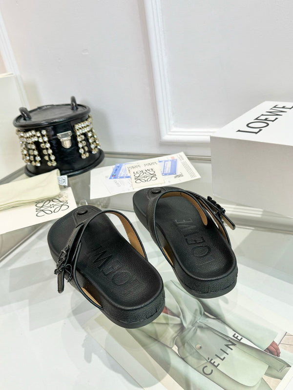 Loewe Ease Thong Muticolor Sheepskin