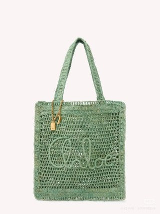 Chloe Summer Banana Bag 33cm Summery Raffia