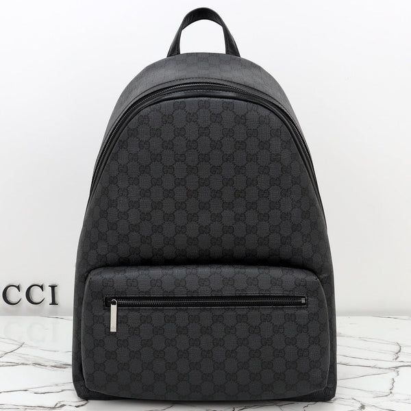 GG 2026 Essence Classic Backpack 45cm Canvas Leather