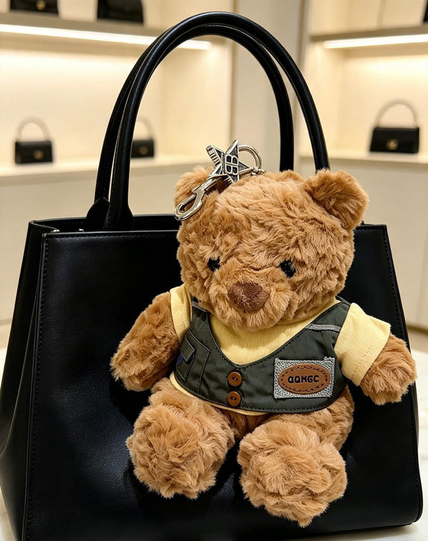 BLC Brown Plush Bear Charm
