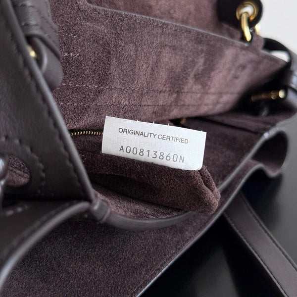 BV Ciao Ciao Bag 26cm In Chocolote Leather