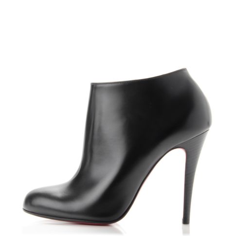 CL Belle Ankle Boots 100mm Calf Leather Black