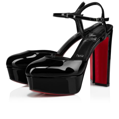 CL Loo Pump 130 Mm Pumps Patent Leather Black