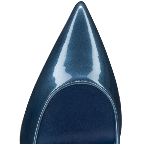 CL Sporty Kate Pumps 85mm Patent Leather Blue