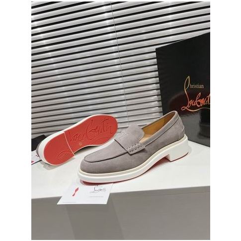 CL Urbino Moc Loafers Suede Leather Gray