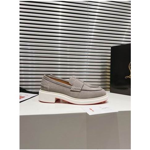 CL Urbino Moc Loafers Suede Leather Gray