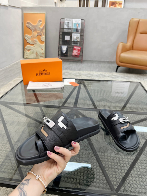 HM Men's Joke Slide Cowhide 544595