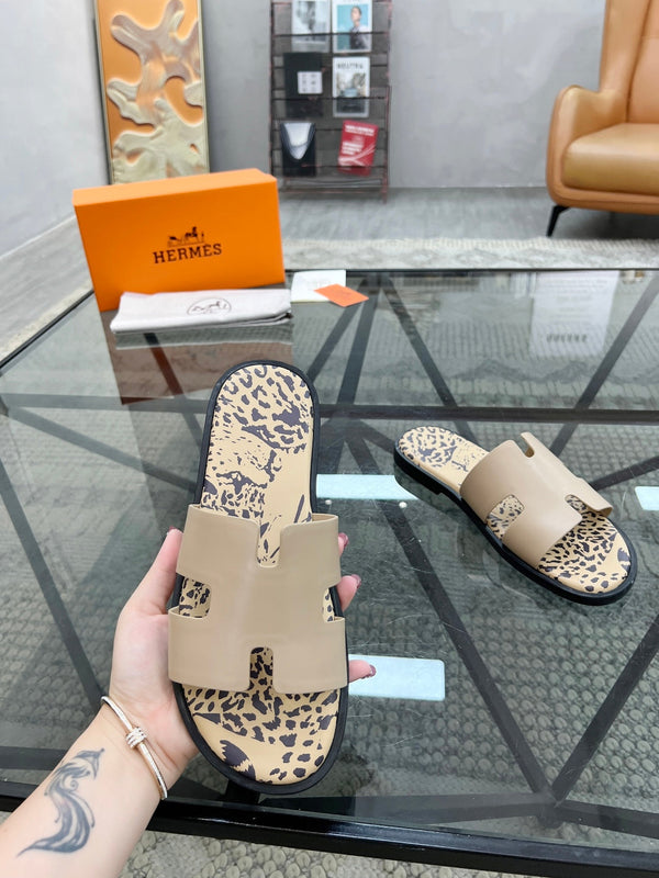 HM Men's Slides Calfskin 544622