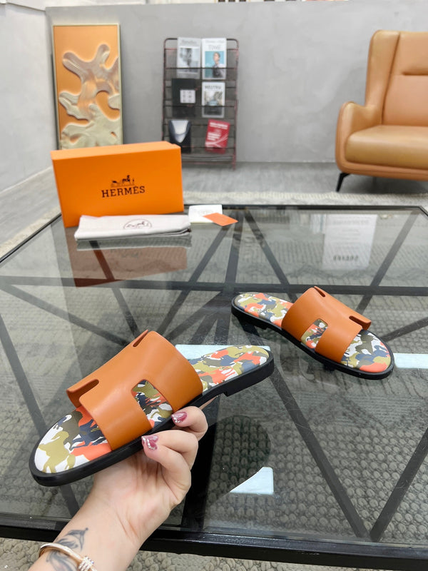 HM Men's Slides Calfskin 544622