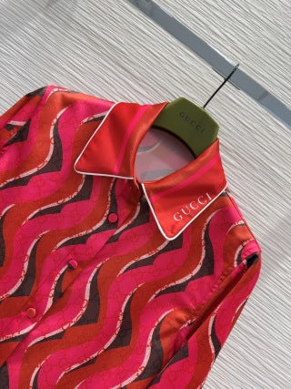 Gucci 2025 Set Rosso Ancora Red Polyester Fiber