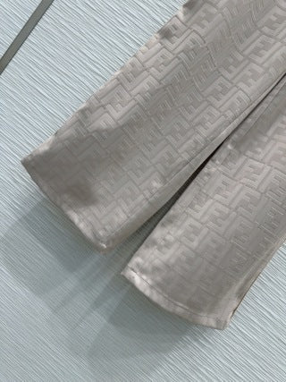 Fendi 2025 Trouser Beige Polyester