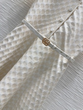 Abito camicia Gucci 25 in fibra di poliestere
