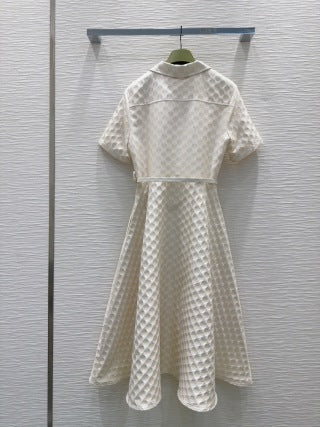 Abito camicia Gucci 25 in fibra di poliestere