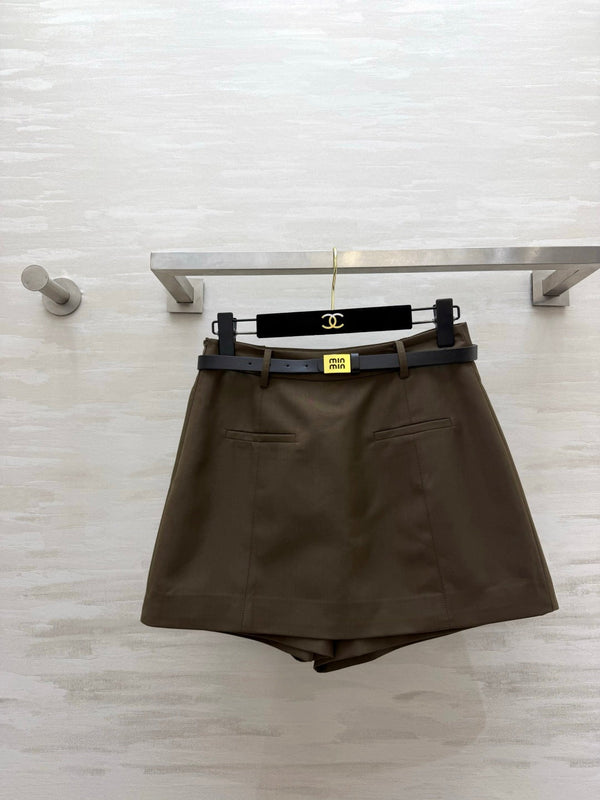 Miu 26s Belted Skort 438788