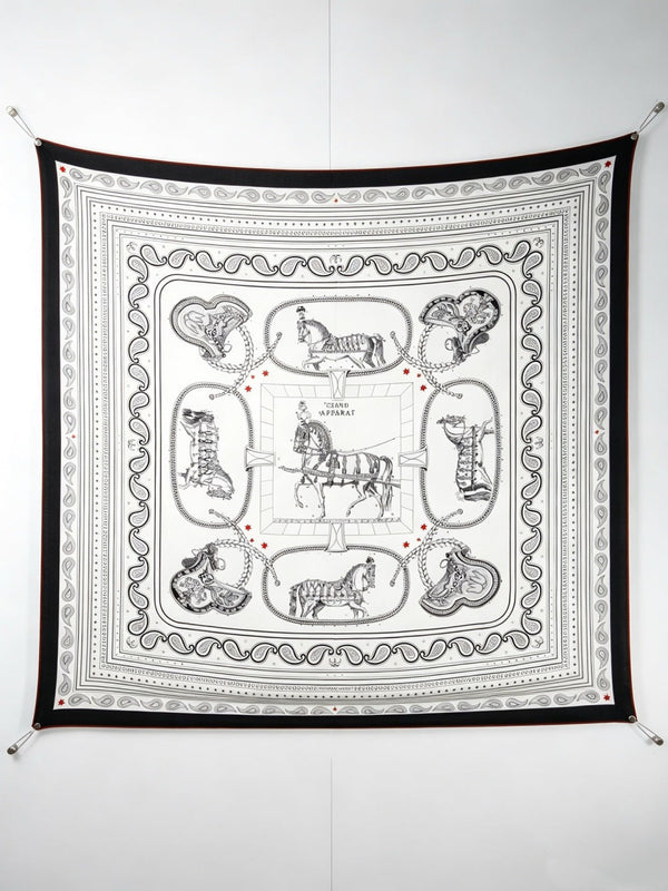HM 26s Scarf 140 In Cashmere And Silk 561933