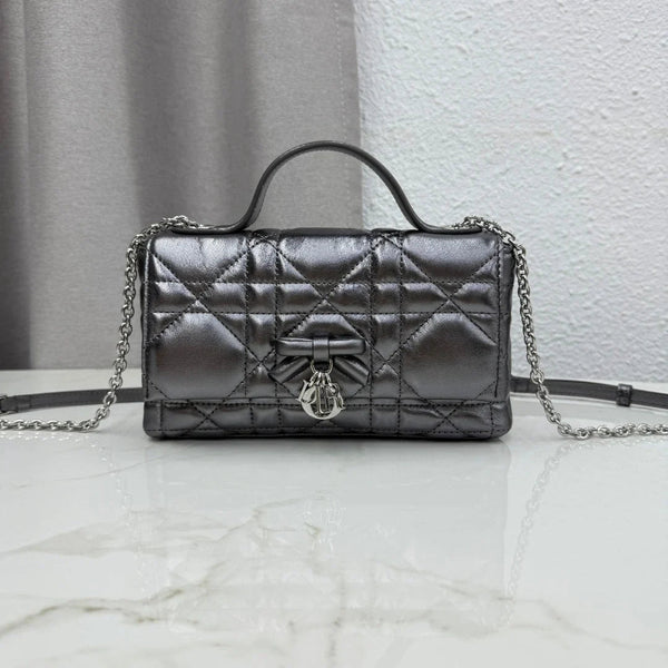 CD 2026 My Tender Dior Top Handle Mini Chain Bag 21cm Lambskin
