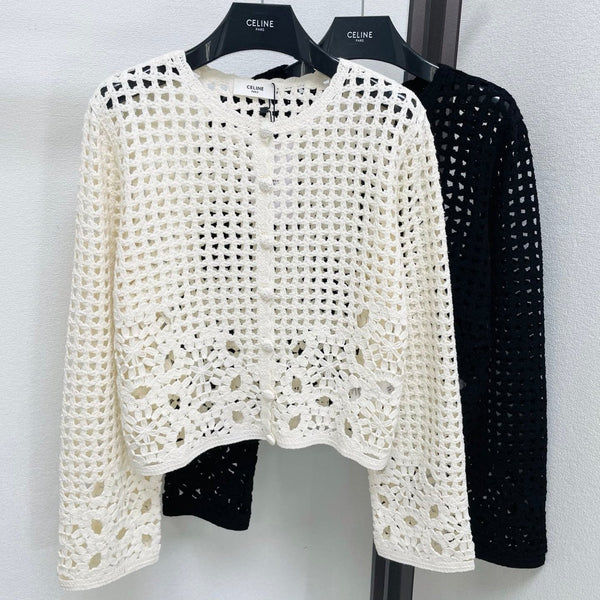 CE 2026 Long-sleeved Cardigan Wool Cotton 413793