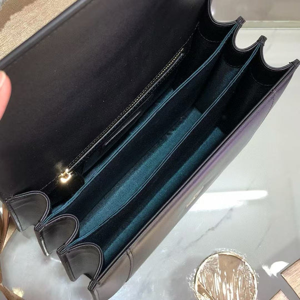 BVL Serpenti Forever Top Handle Bag 25 cm Black Calfskin GHW 188651