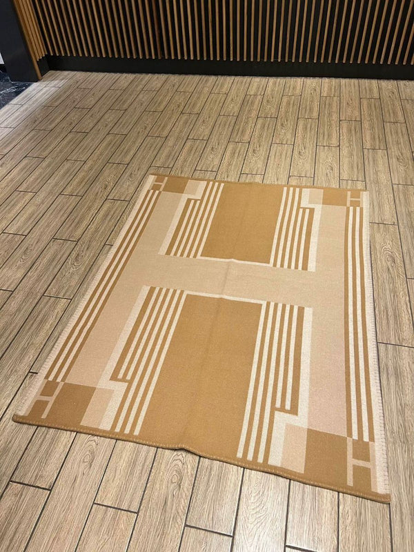 HM Ithaque Blanket Beige Wool Cashmere