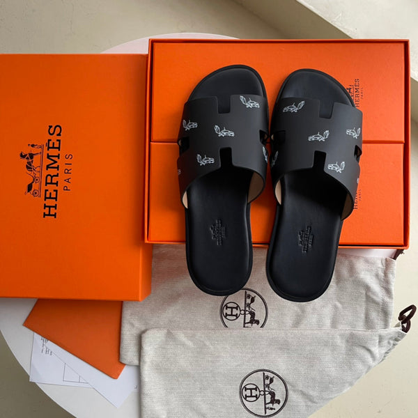 HM Men's Slide Mutilcolor Sheepskin 538559