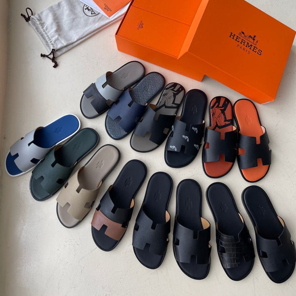 HM Men's Slide Mutilcolor Sheepskin 538559