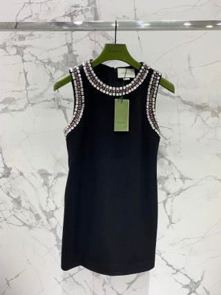 Gucci Diamond Sparkling Vest Cotton