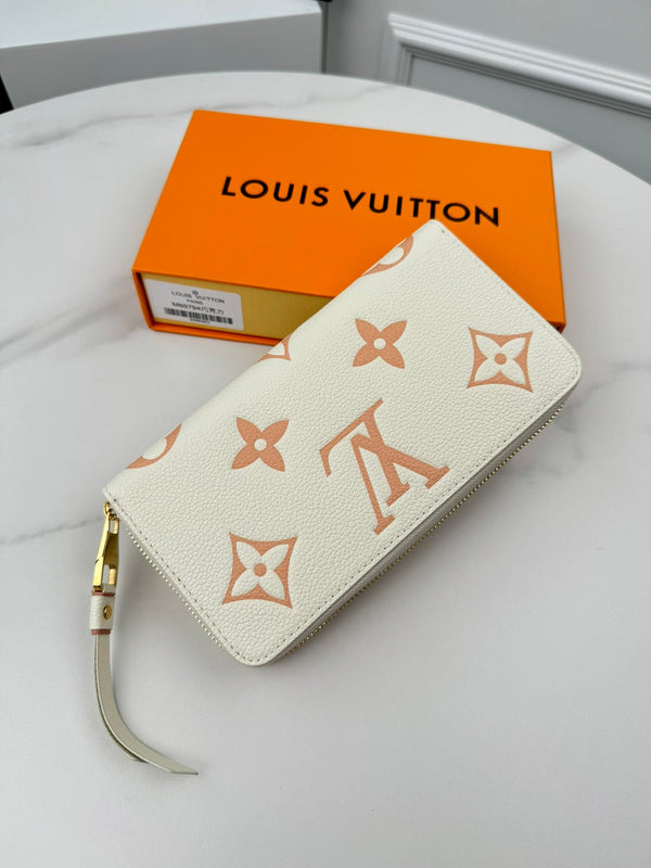 LV M69794 Zippy Wallet Monogram Empreinte Grain Leather 221527