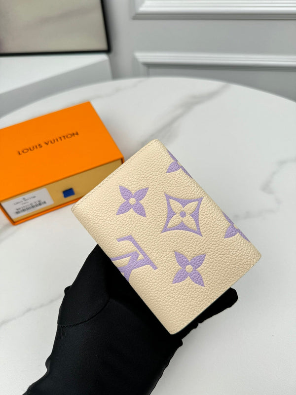 LV M82925 Victorine Wallet Monogram Empreinte Grain Leather 221531