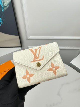 LV M82925 Victorine Wallet Monogram Empreinte Grain Leather 221531