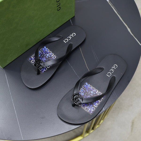 GG Men's Thong Sandals Rubber 546534