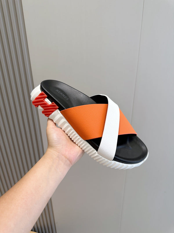 HM Men's Infra Slide Calfskin 547634