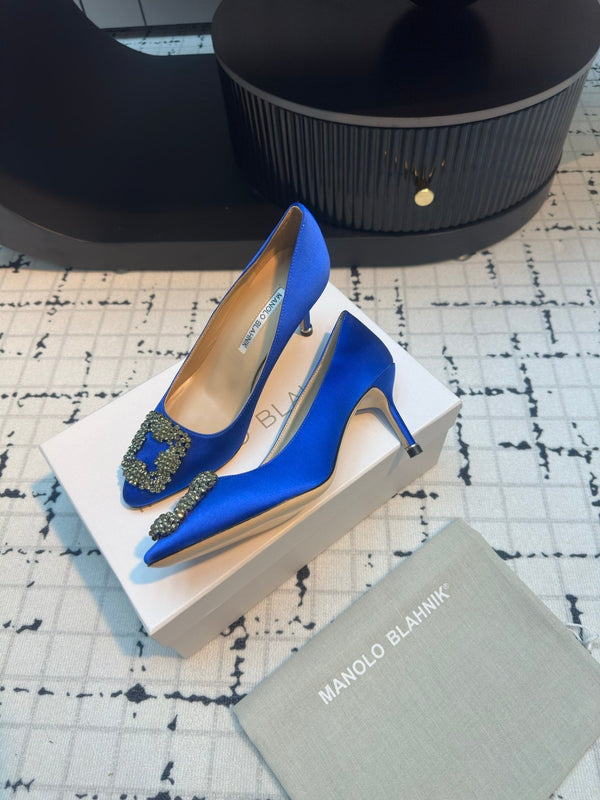 Manolo Blahnik Hangisi Pompa con fibbia 810197