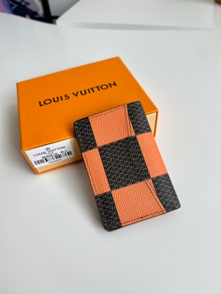 LV Pocket Wallet Damier Pop Coated Canvas 221278