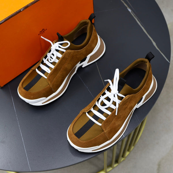 HM Men's Just Sneaker Calfskin Suede 526596