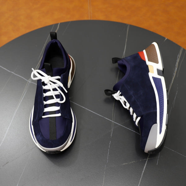 HM Men's Just Sneaker Calfskin Suede 526596