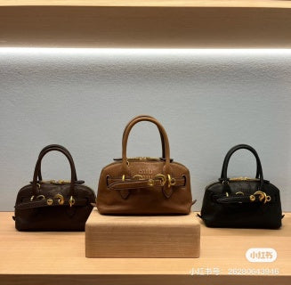 MiuMiu Mini Shell Bag 21cm Sheepskin