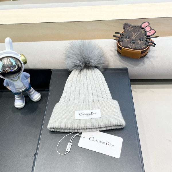 CD 26FW Knit Beanie Hat Wool Blend 563708