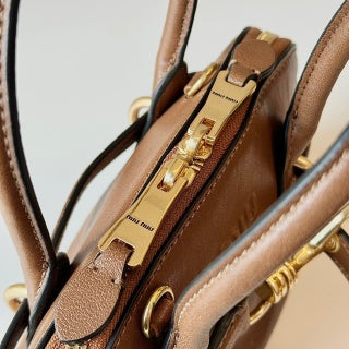 MiuMiu Mini Shell Bag 21cm Sheepskin