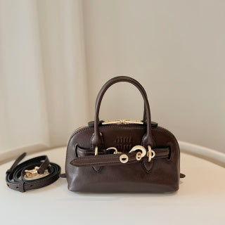 MiuMiu Mini Shell Bag 21cm Sheepskin