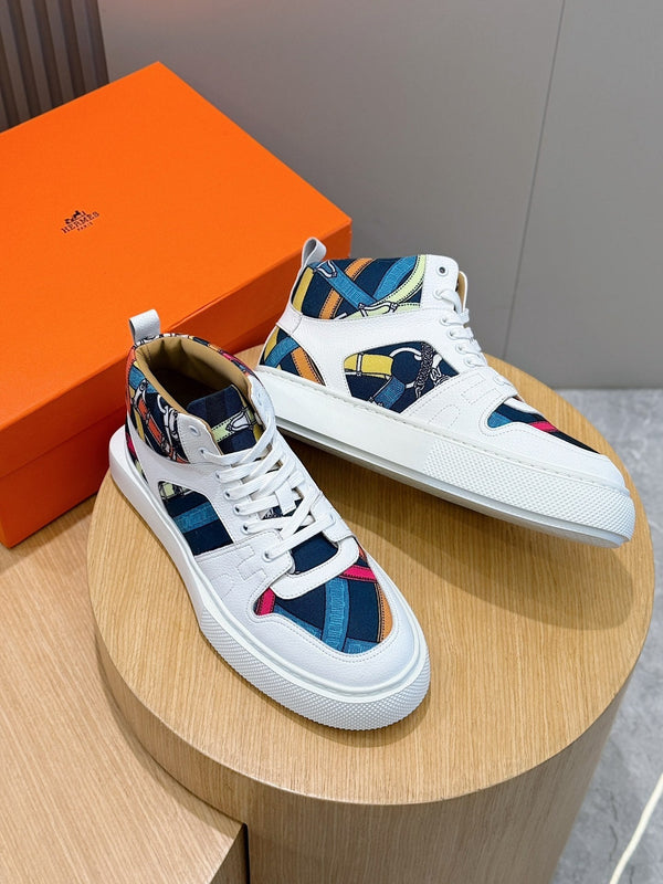 HM Men's Freestyle Sneaker Calfskin 525783