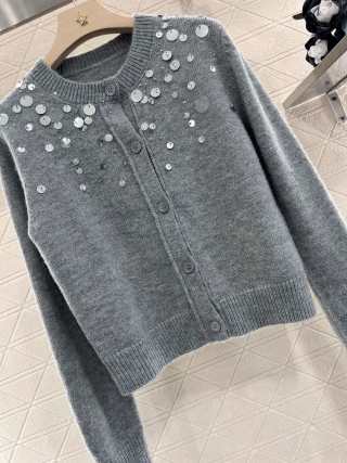 Miumiu 25 Knitted Cardigan Wool