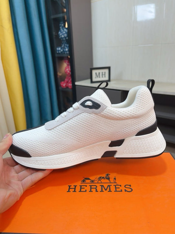 HM Men's Sneaker Mesh Cowhide 526788