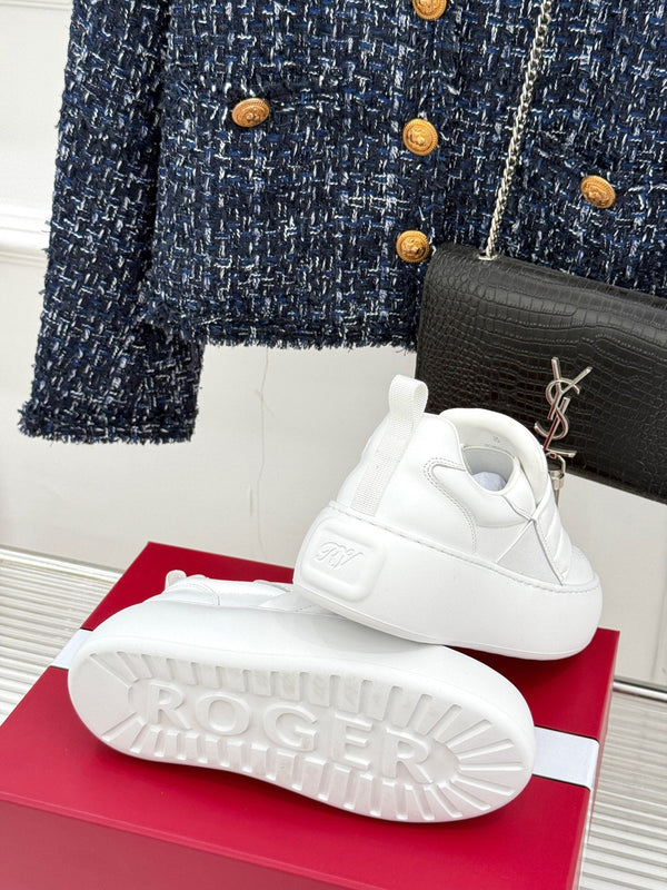 Thick-soled Viv PlatForm Imported Lambskin 189357