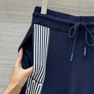 CD 25 Knitted Suit Dark Blue Cotton