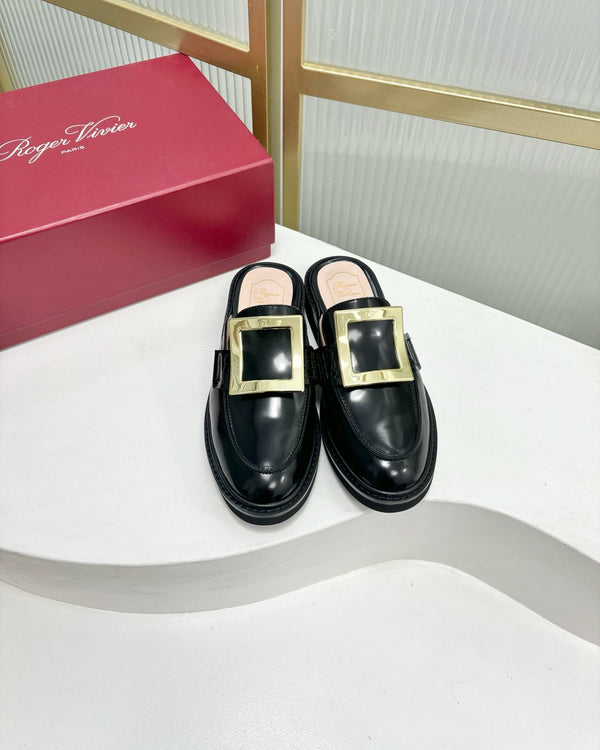 Mules Viv Pelle Verniciata Vacchetta 188932