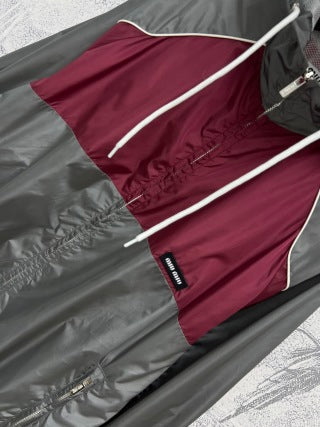 Miu Miu 25 Nylon Color Matching Jacket Polyester