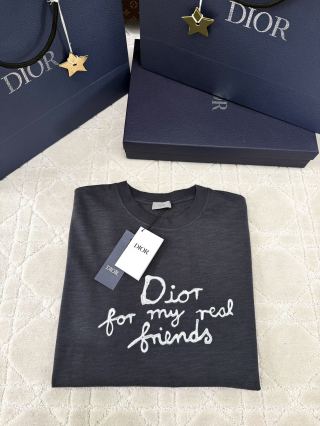 CD 25 Slogan Letter Short Sleeves T-shirt Cotton